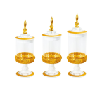 Toples Permen Kaca Lily G306